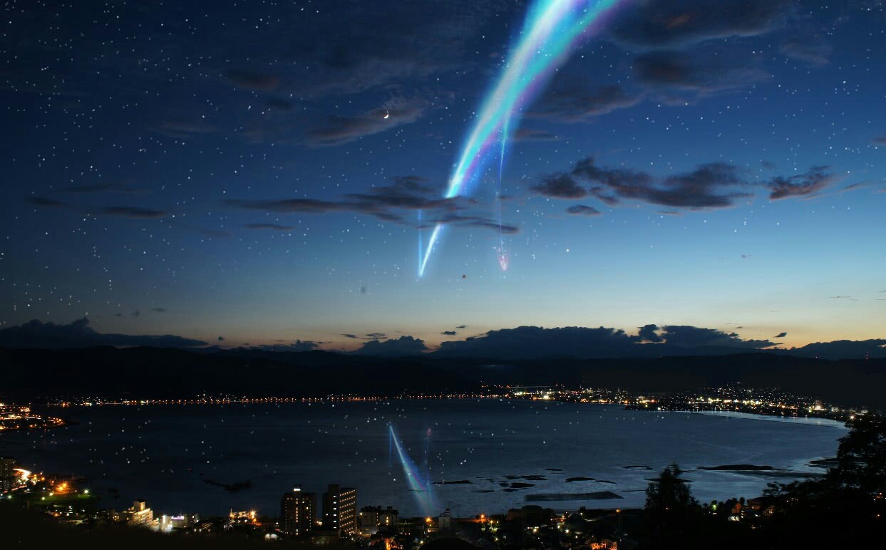 YOUR NAME你的名字主题壁纸+经典语录