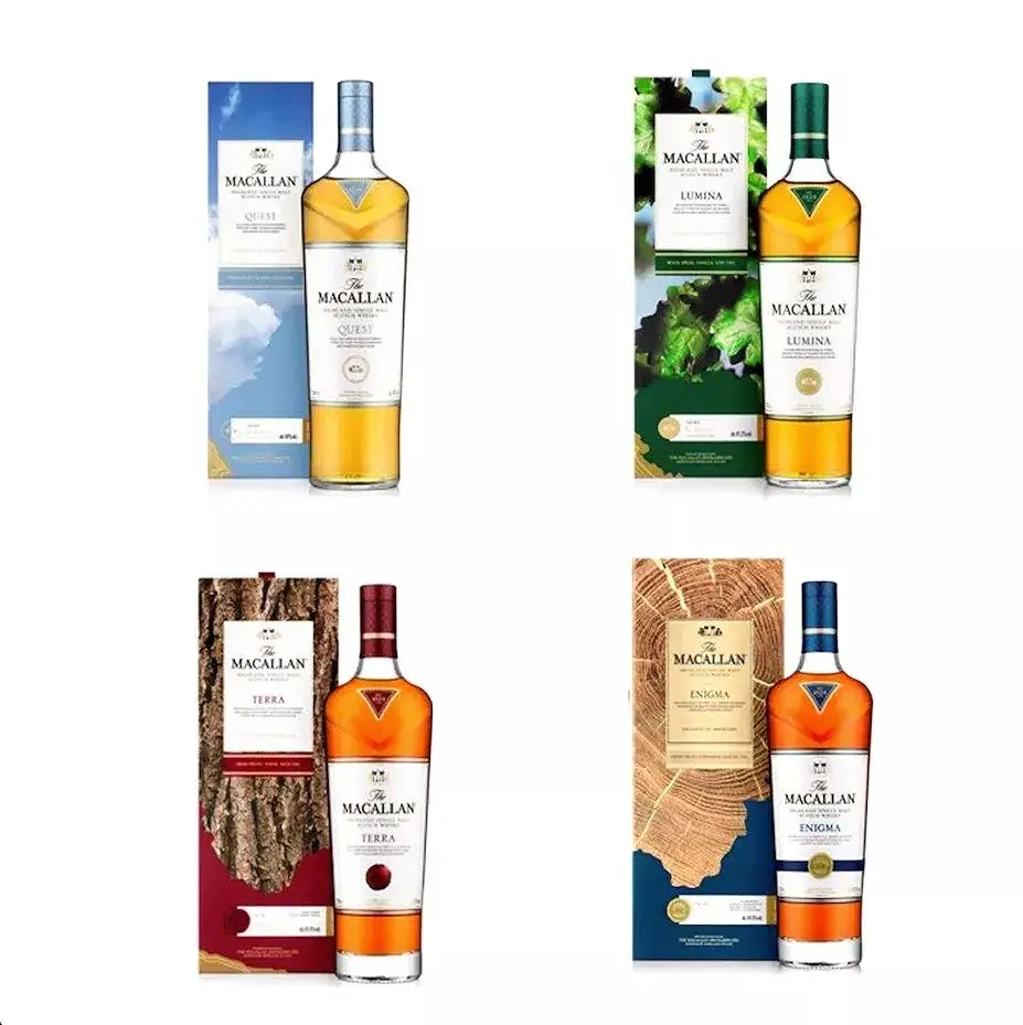 全球旅游免税通路限定 Macallan麦卡伦探索系列赤木terra 哔哩哔哩