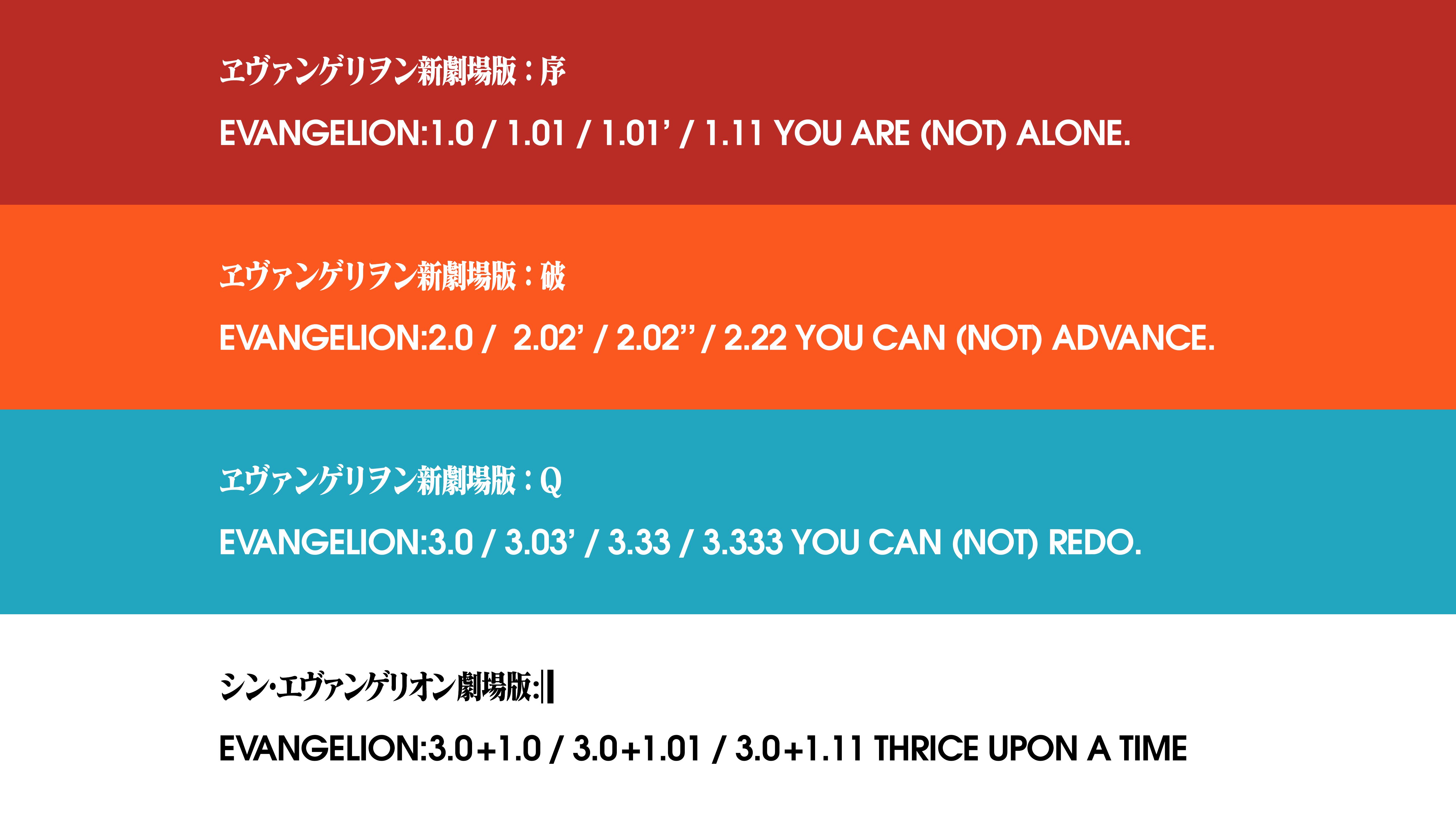 福音战士／EVANGELION」主要版本整理- 哔哩哔哩