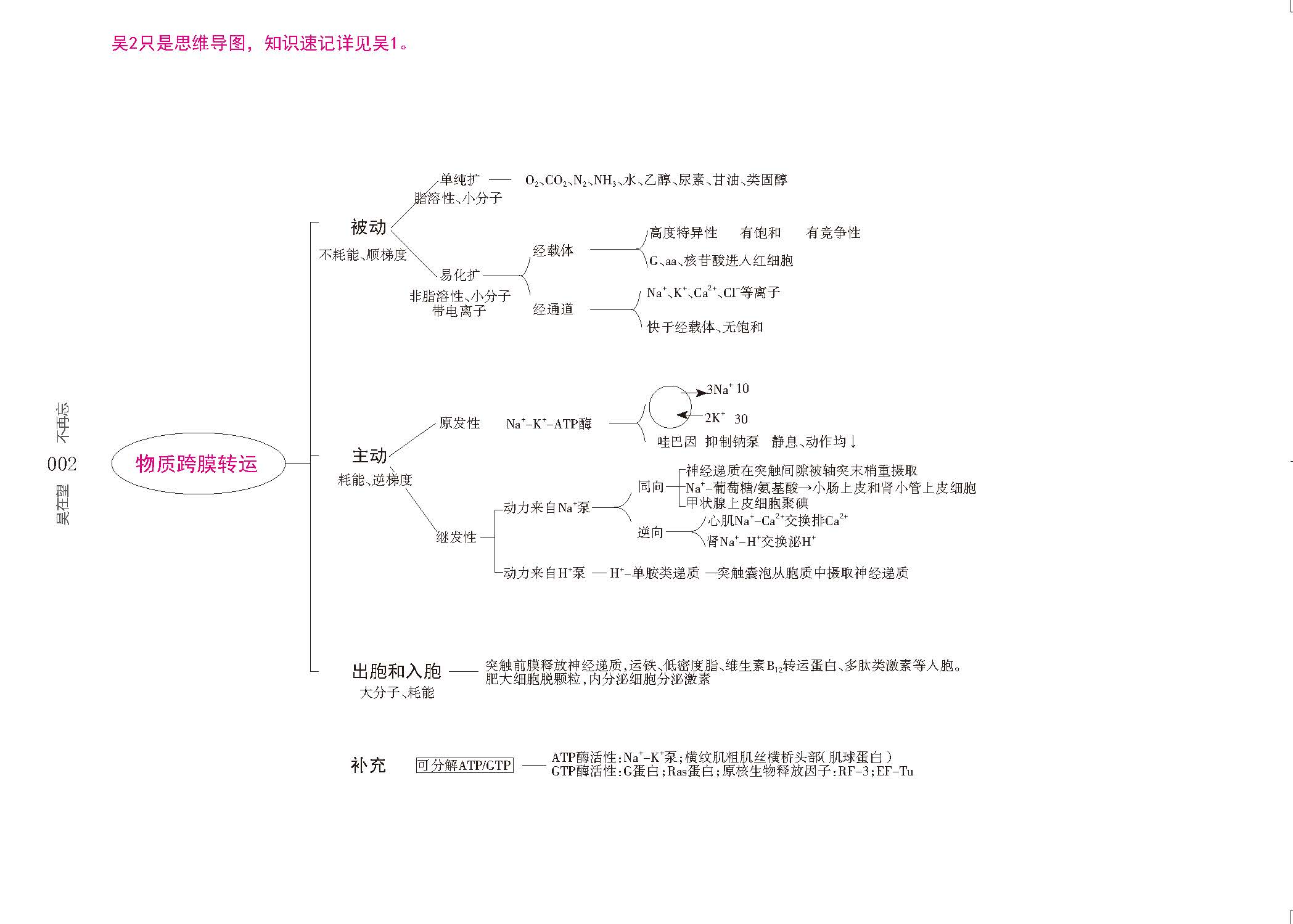 生理学思维导图第一章图片