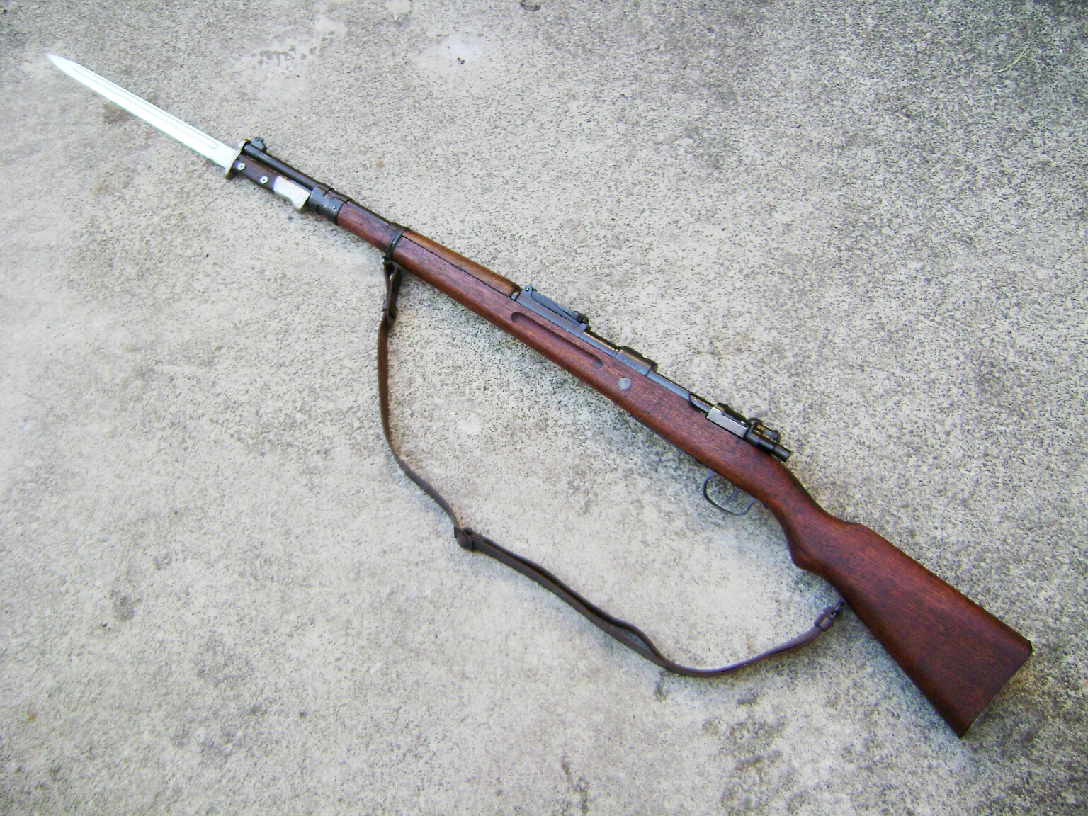 二战德军Kar98k毛瑟步枪刺刀 - 知乎