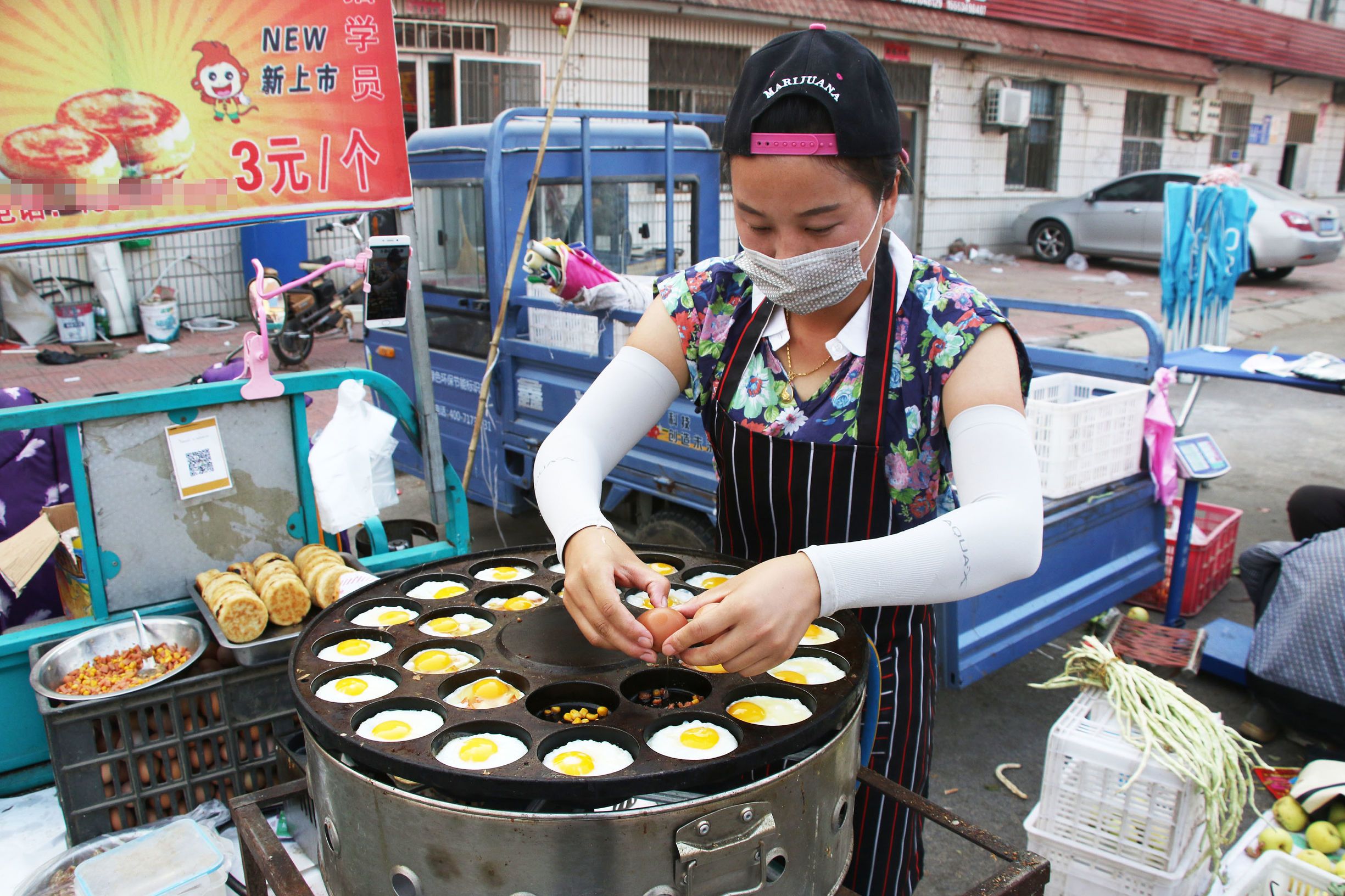 鸡蛋汉堡,做法配方教程视频