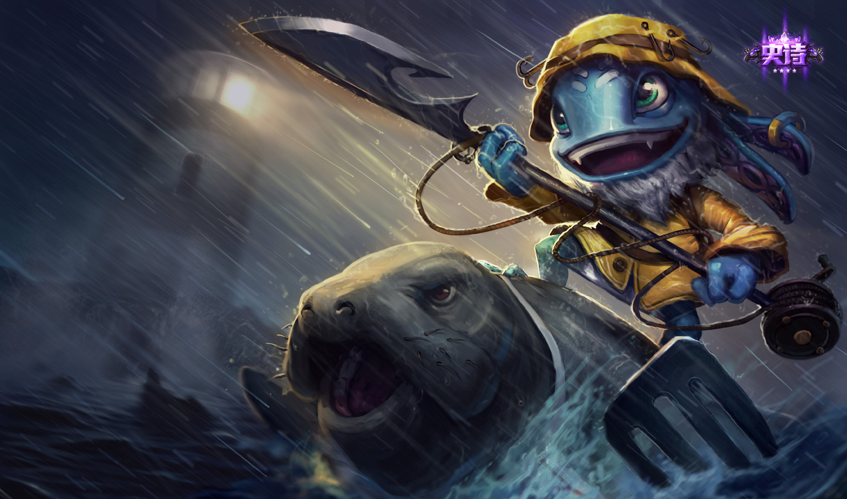 英雄联盟美服奇葩打野小鱼人出世攻速流教你强势上分