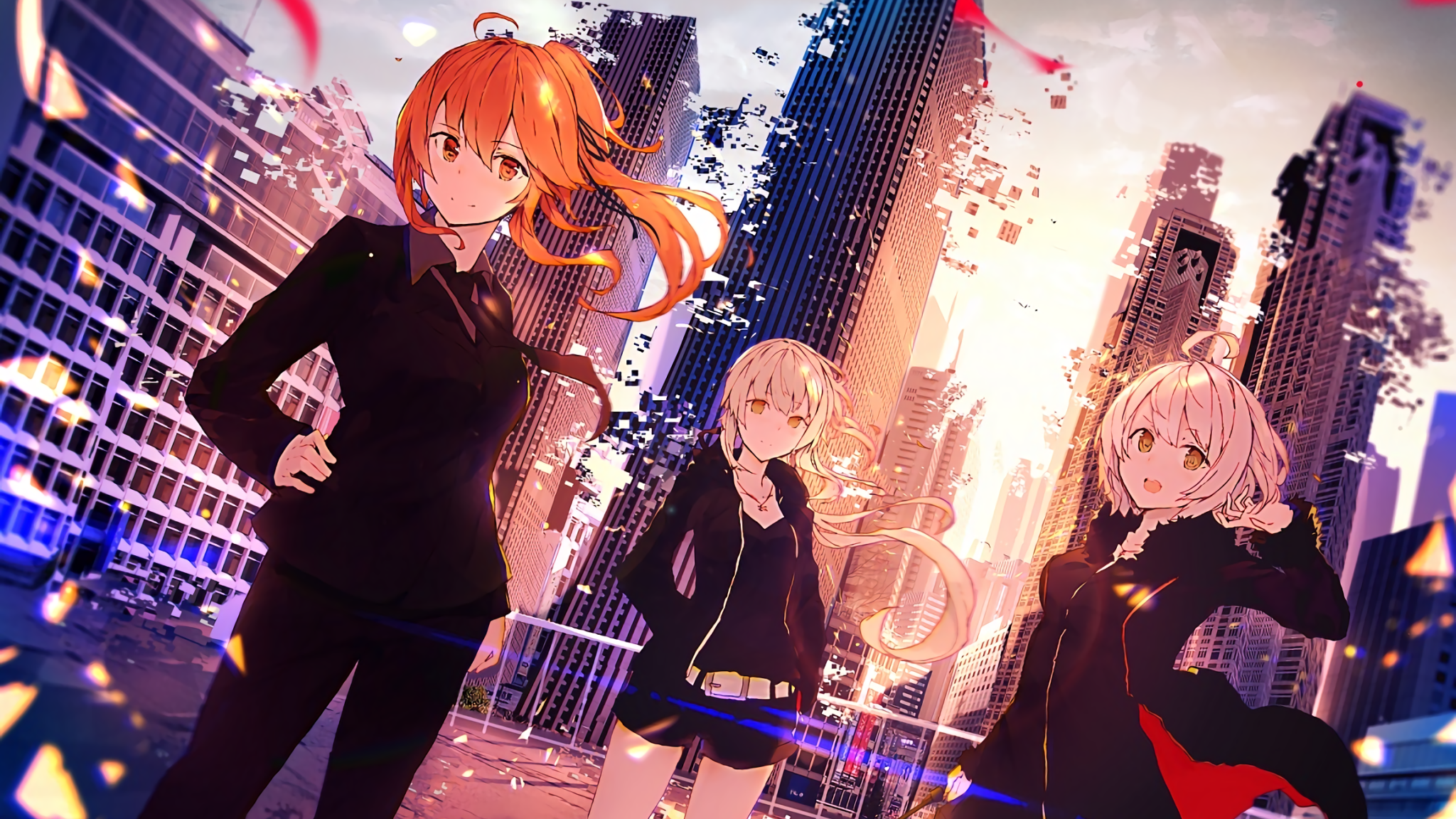 电脑高清壁纸裁剪黑贞堕落深渊中闪现出的黑玫瑰03