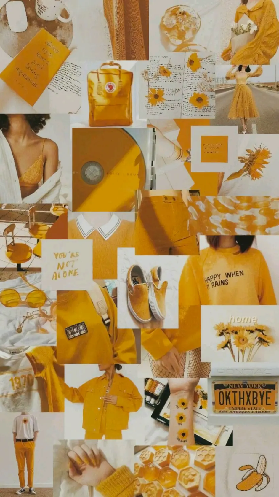黄色风格壁纸推荐 欧美风 Ins风 哔哩哔哩
