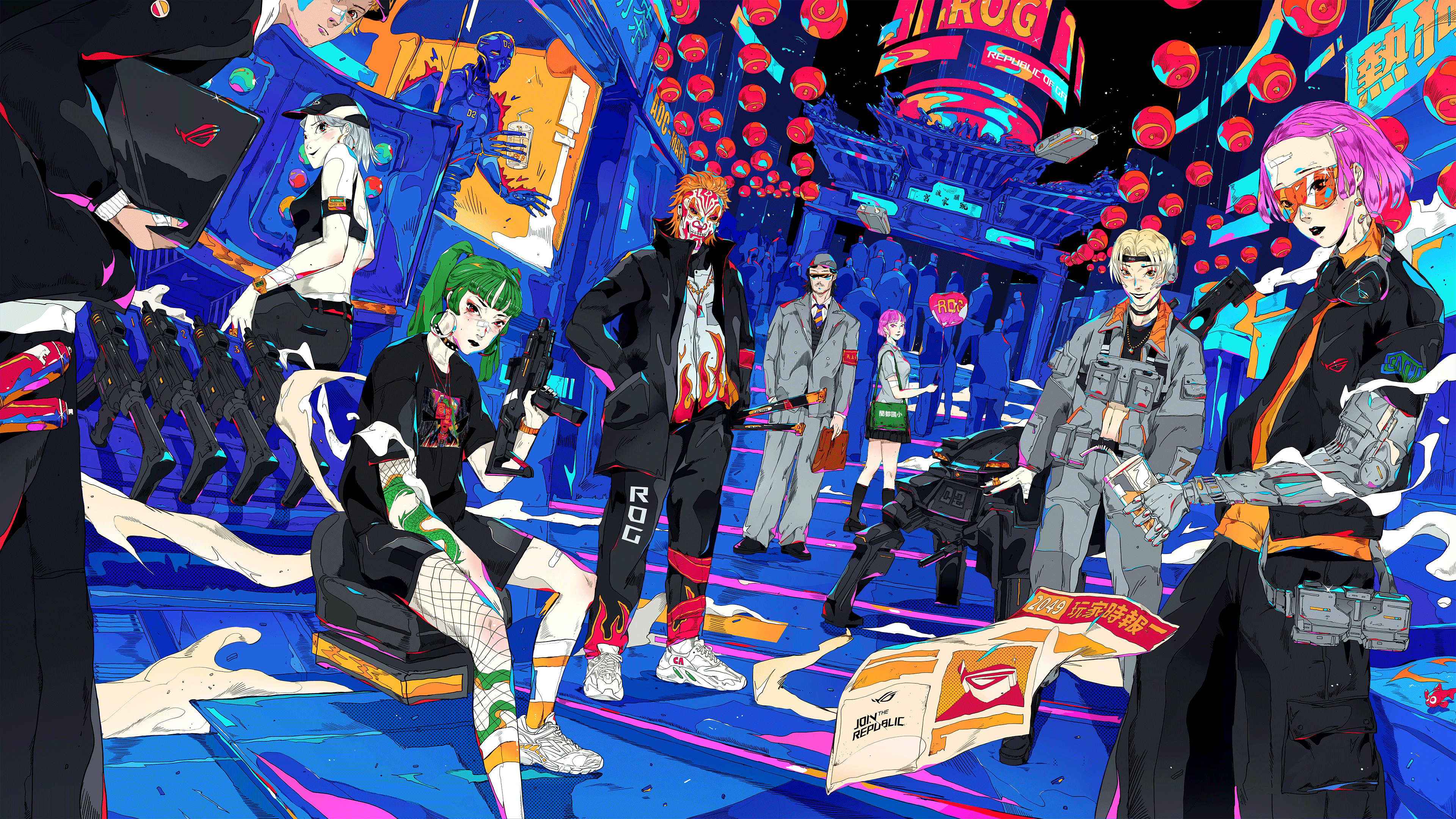 ROG 4K 高清壁纸 - 哔哩哔哩