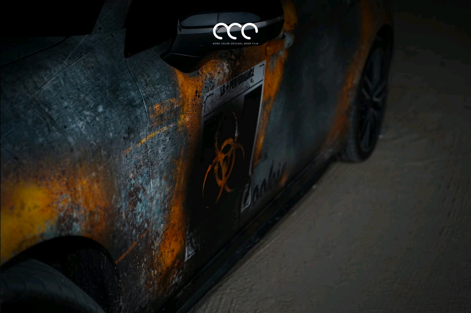 末日涂装 汽车改色膜