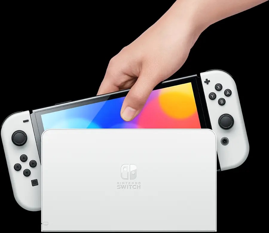 任天堂正式官宣公布新版Switch（OLED型）将于2021年10月8日发售！ - 哔 