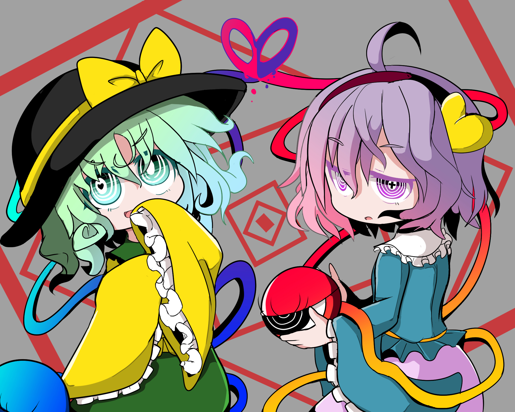 23twitter上每日更新的古明地姐妹