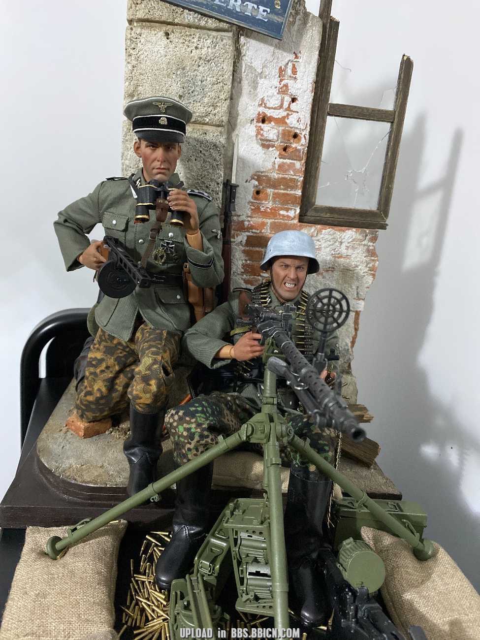 did二战兵人-地台搭配与兵人姿态