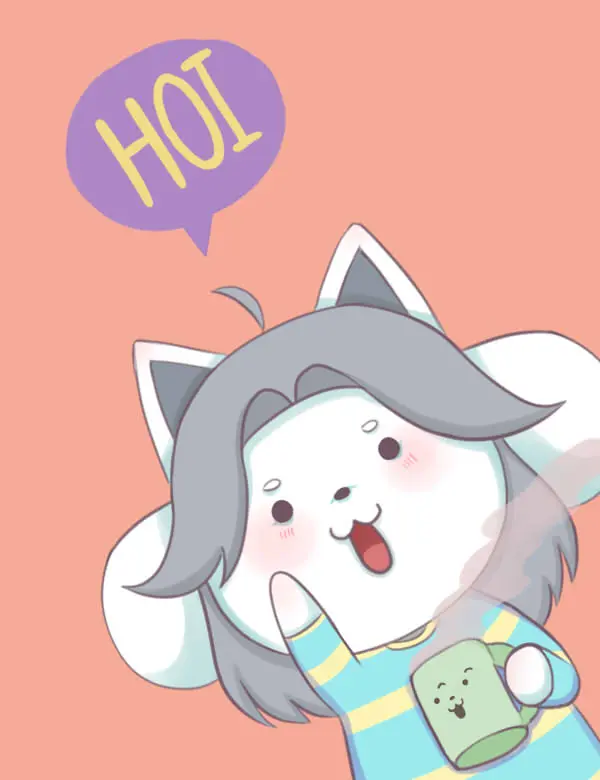 undertale传说之下精美人物图包temmie第2期