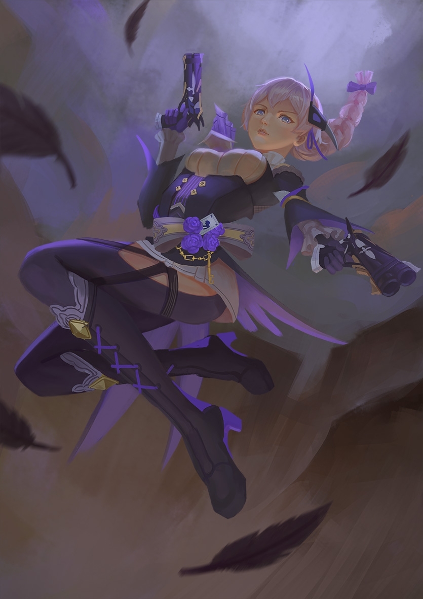 崩崩崩卡莲壁纸