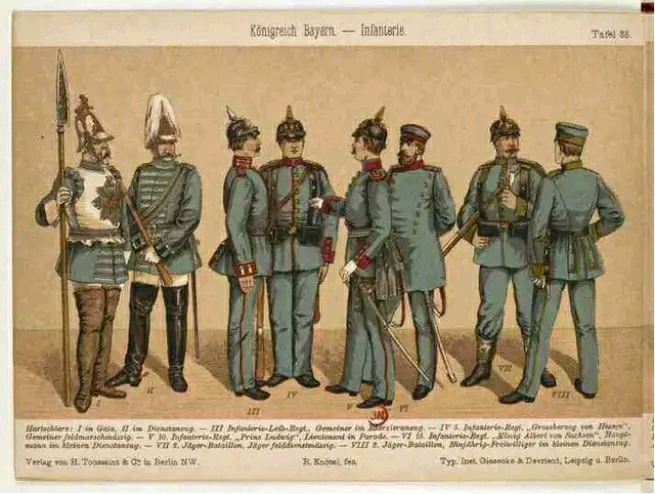 18世纪普鲁士军装图片