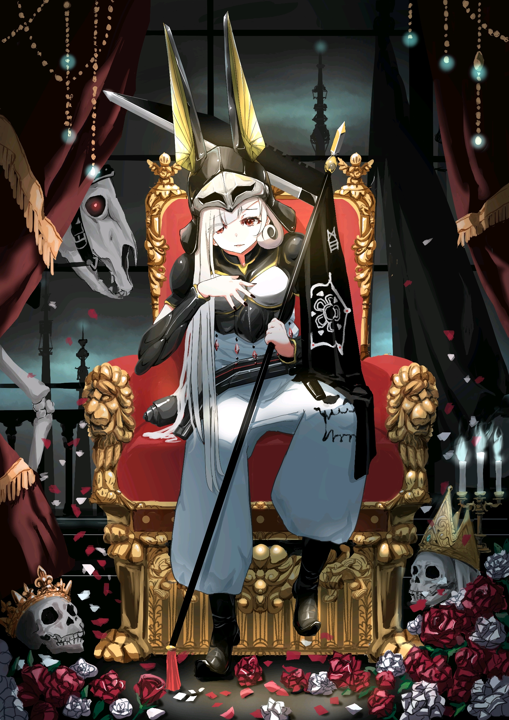 至冥府的引导者死神插画特辑20210406