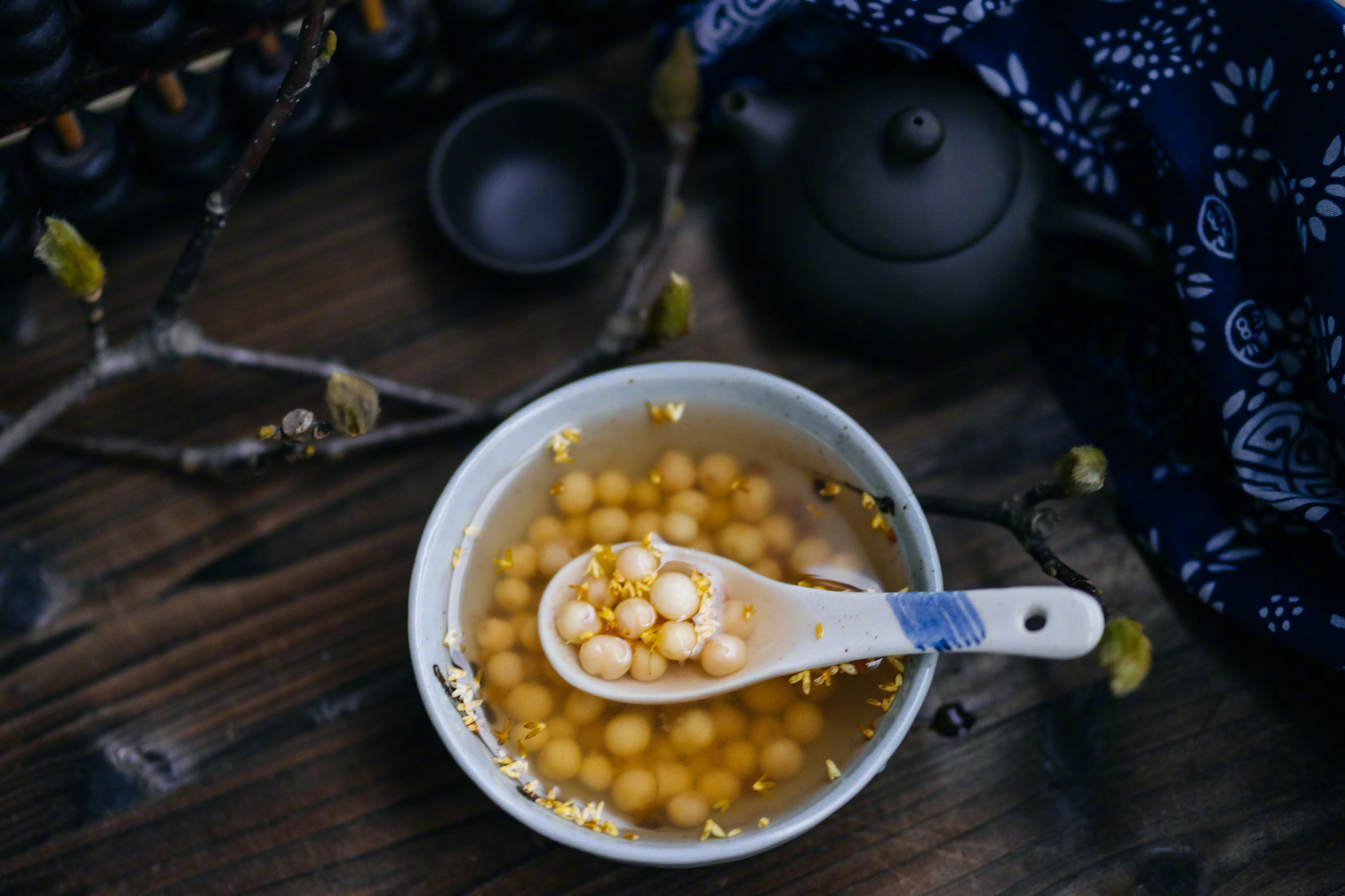 一碗桂花鸡头米,品味江南的秋 - 哔哩哔哩