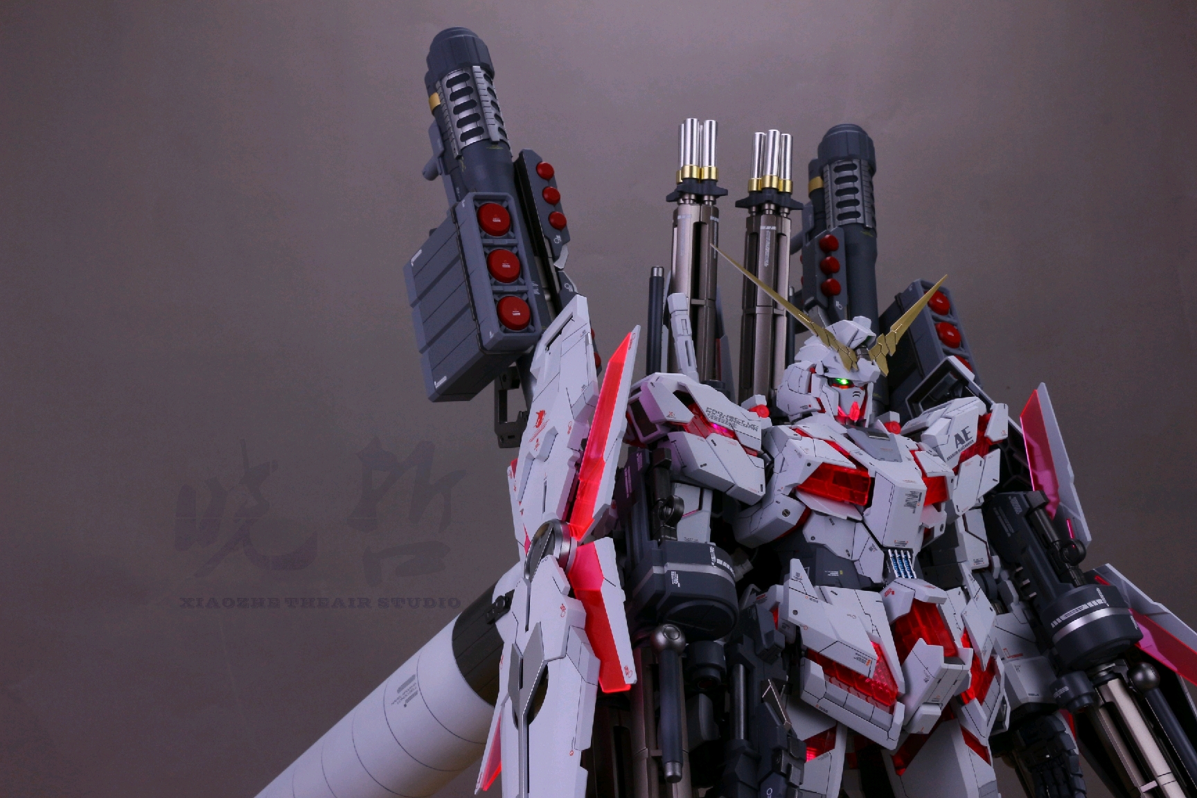 简洁改造 pg全装备独角兽高达修改制作