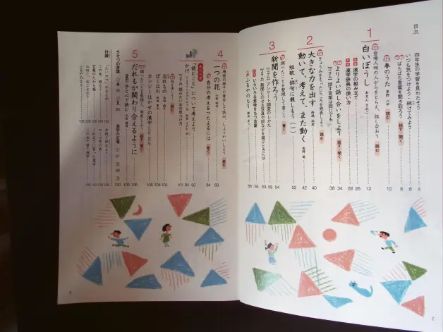日本小学国语教科书四年级 上 光村版整理 哔哩哔哩