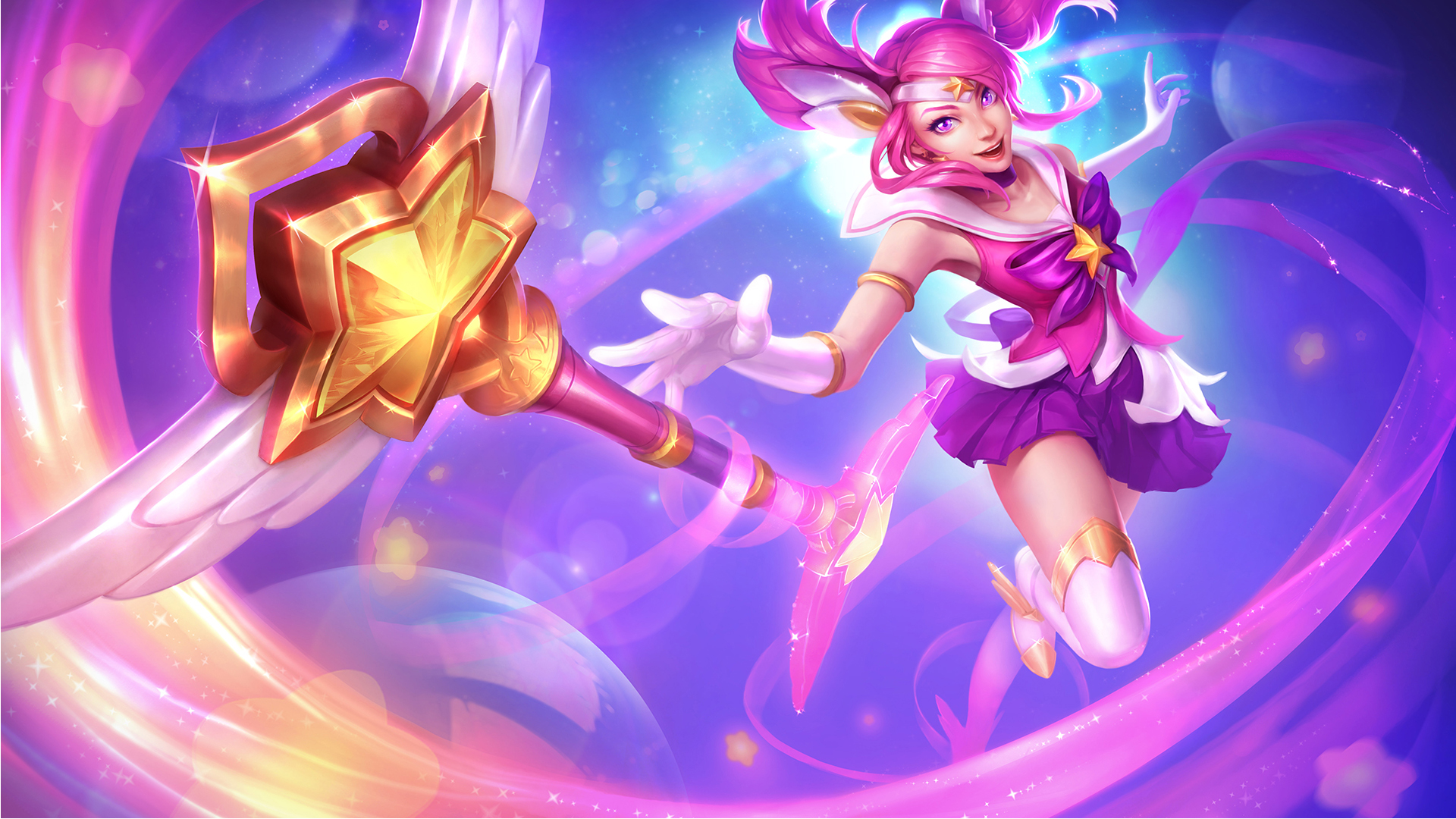 英雄联盟 壁纸 【第33期-光女拉克丝,石头人墨