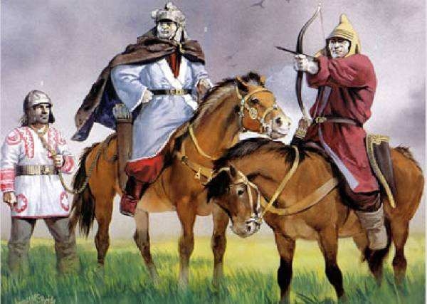 古代中亚强国白匈奴与西亚强国萨珊波斯、东亚
