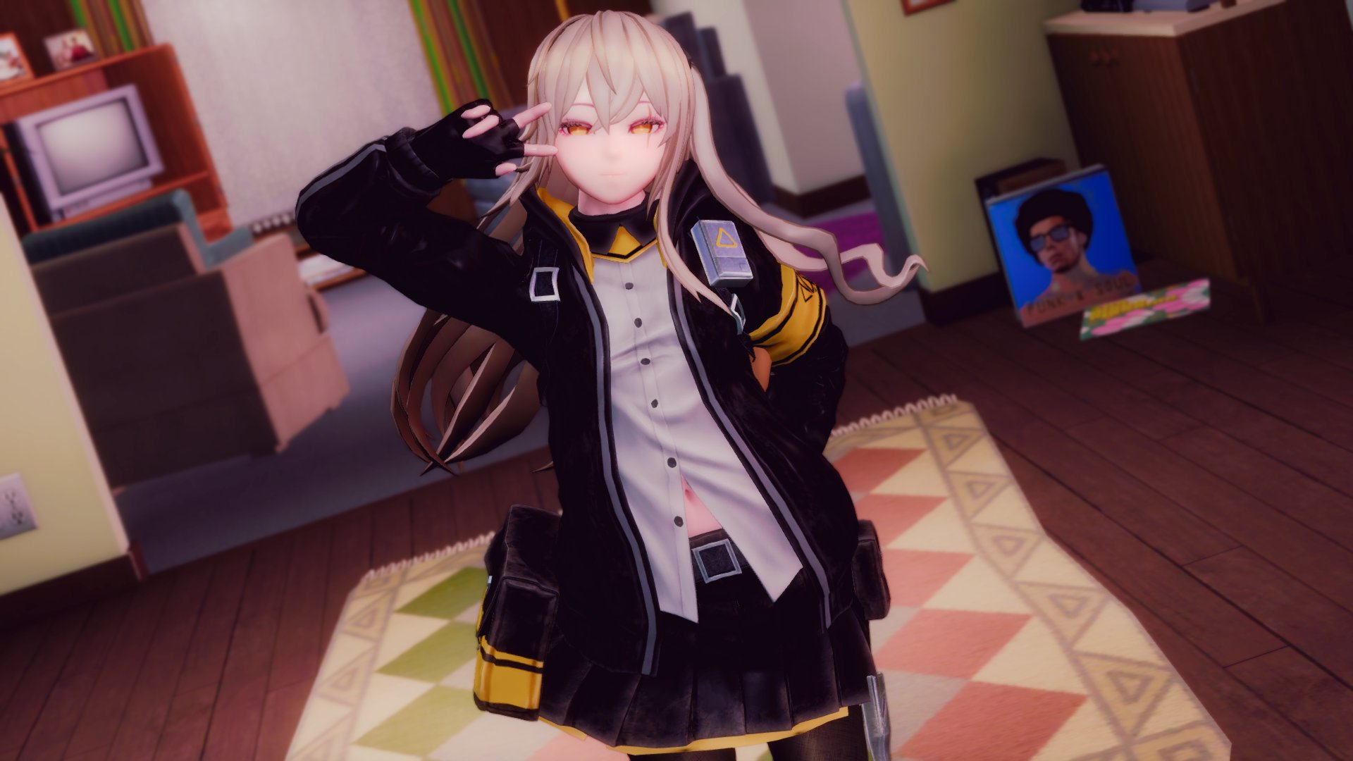 上古卷轴5少女前线ump45服装授权分流