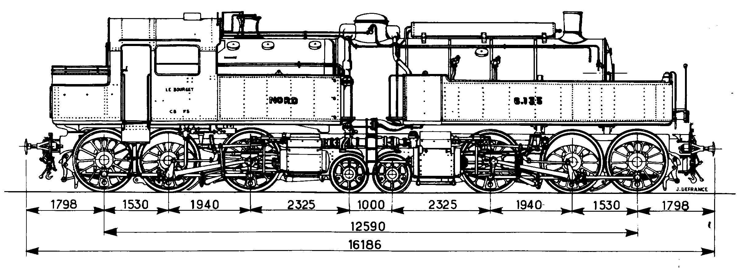 ta型/tb型蒸汽机车 