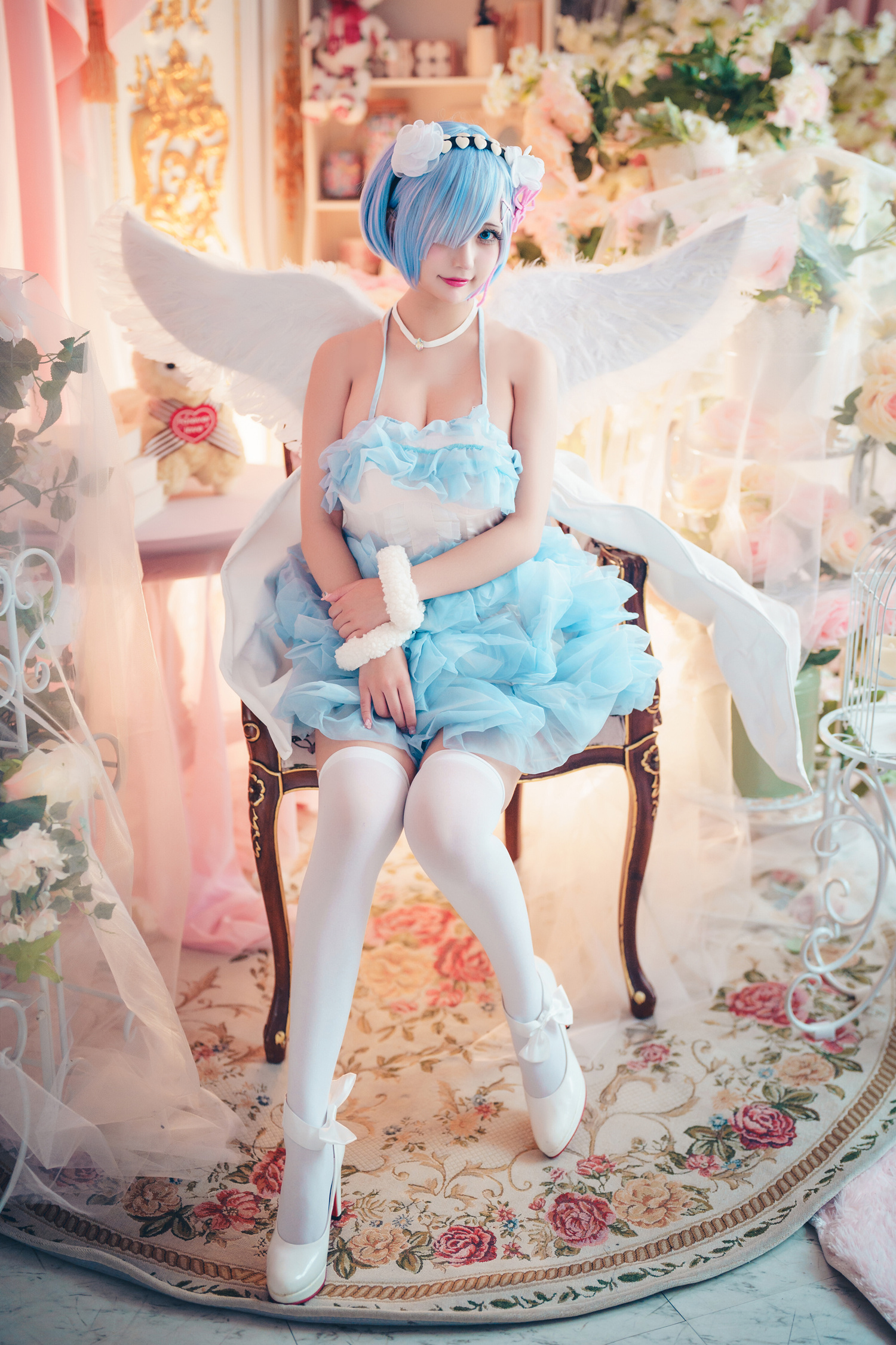 沖田凜花Rinka Rem CosPlay1