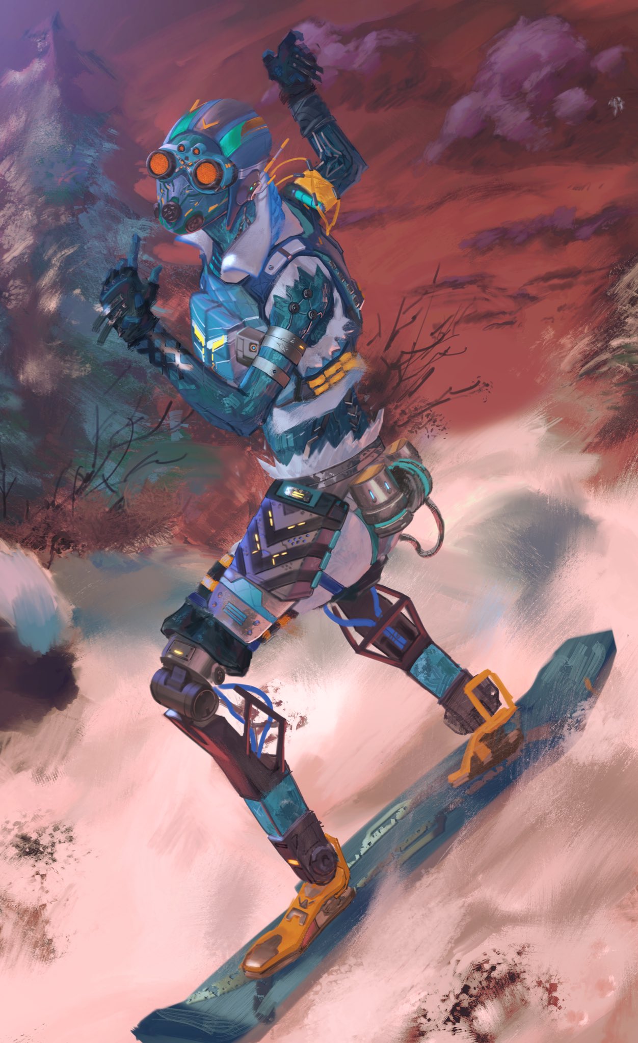 apex英雄-apex同人画#26 (by:gentagonal )