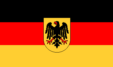 东德国旗和西德国旗图片