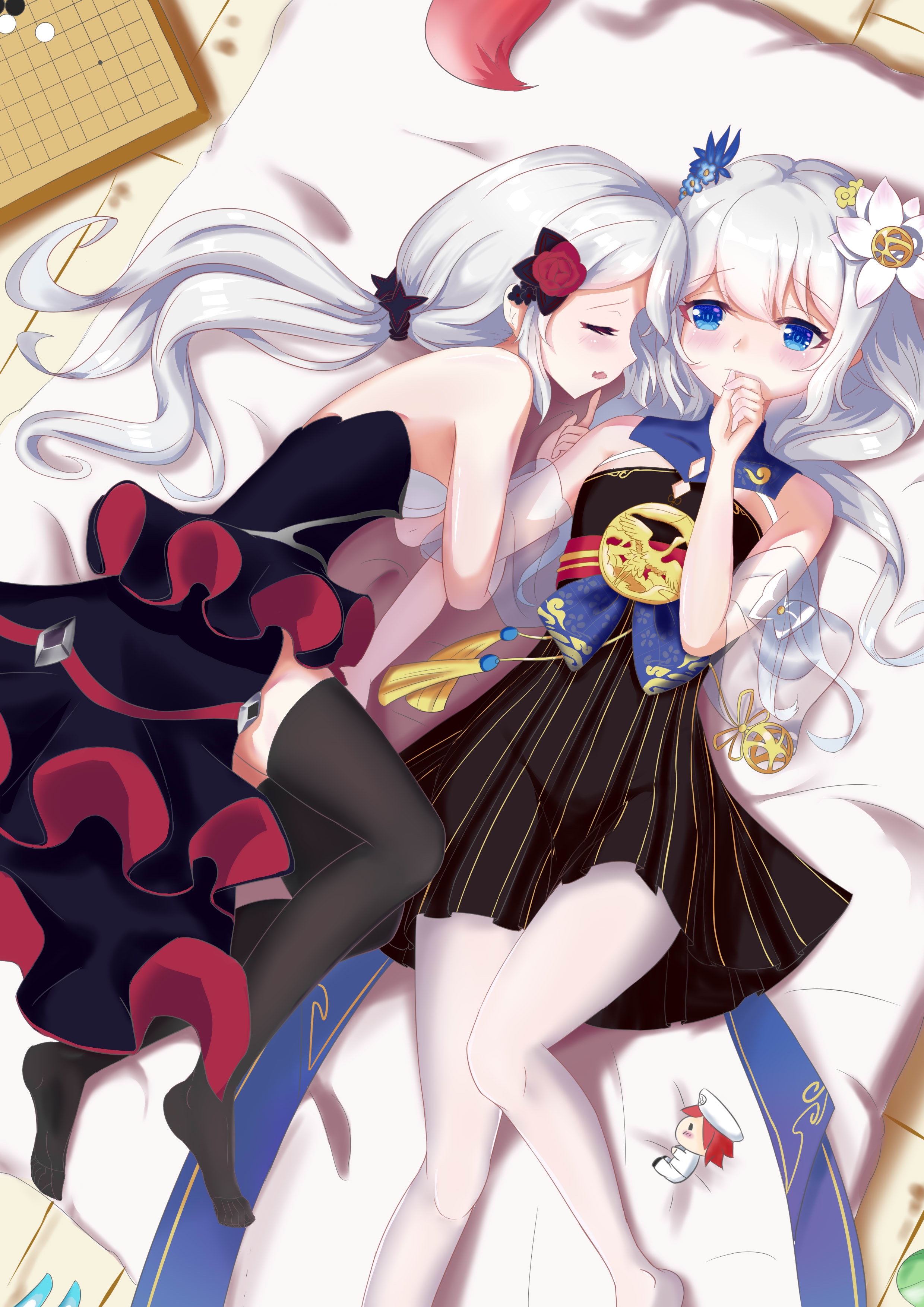 都是来源于p站,id都标注在下方.