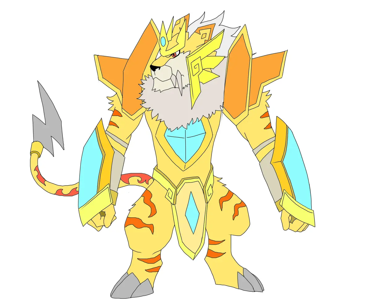 魔晶猎人自创龙兽图鉴1