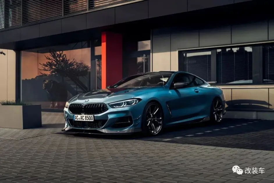 全新宝马8系改装合集 首改低趴外还有杀气逼人的宽体套件 哔哩哔哩