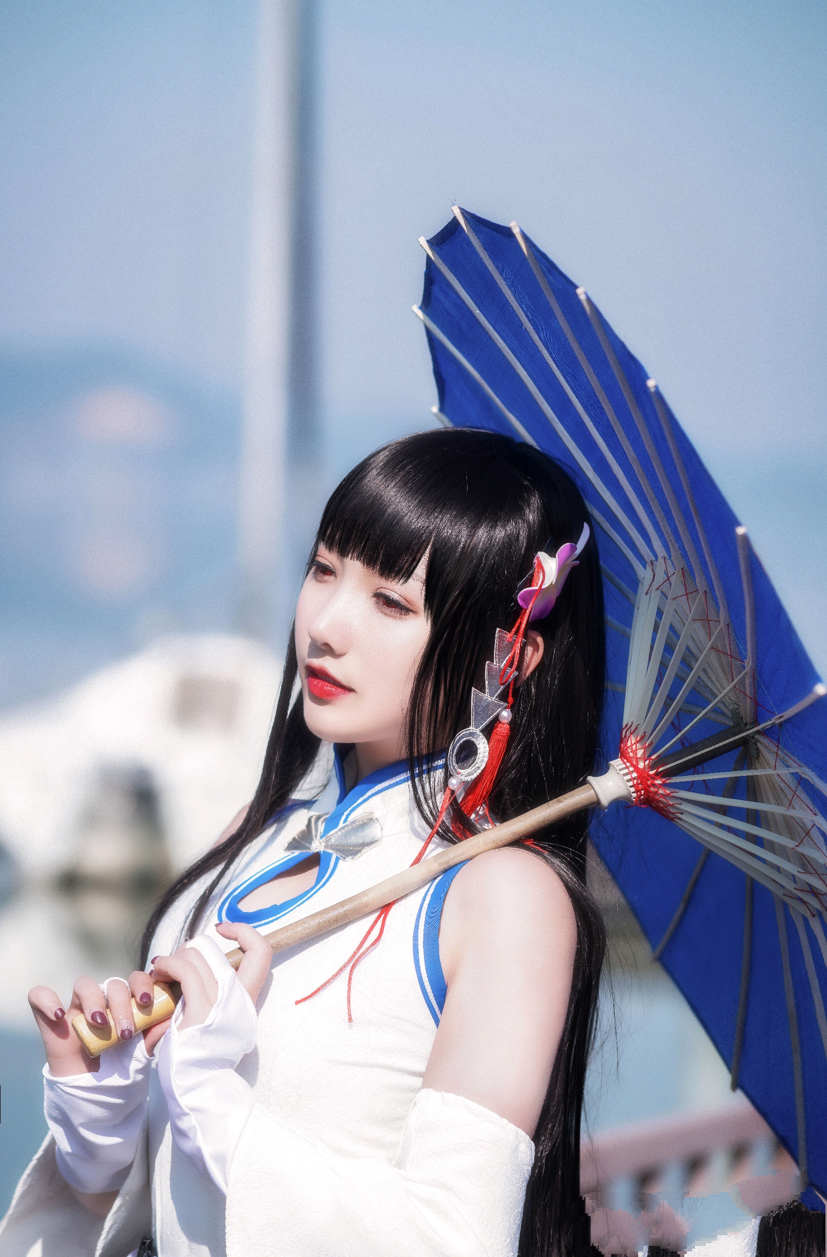 cos逸仙的海边休闲