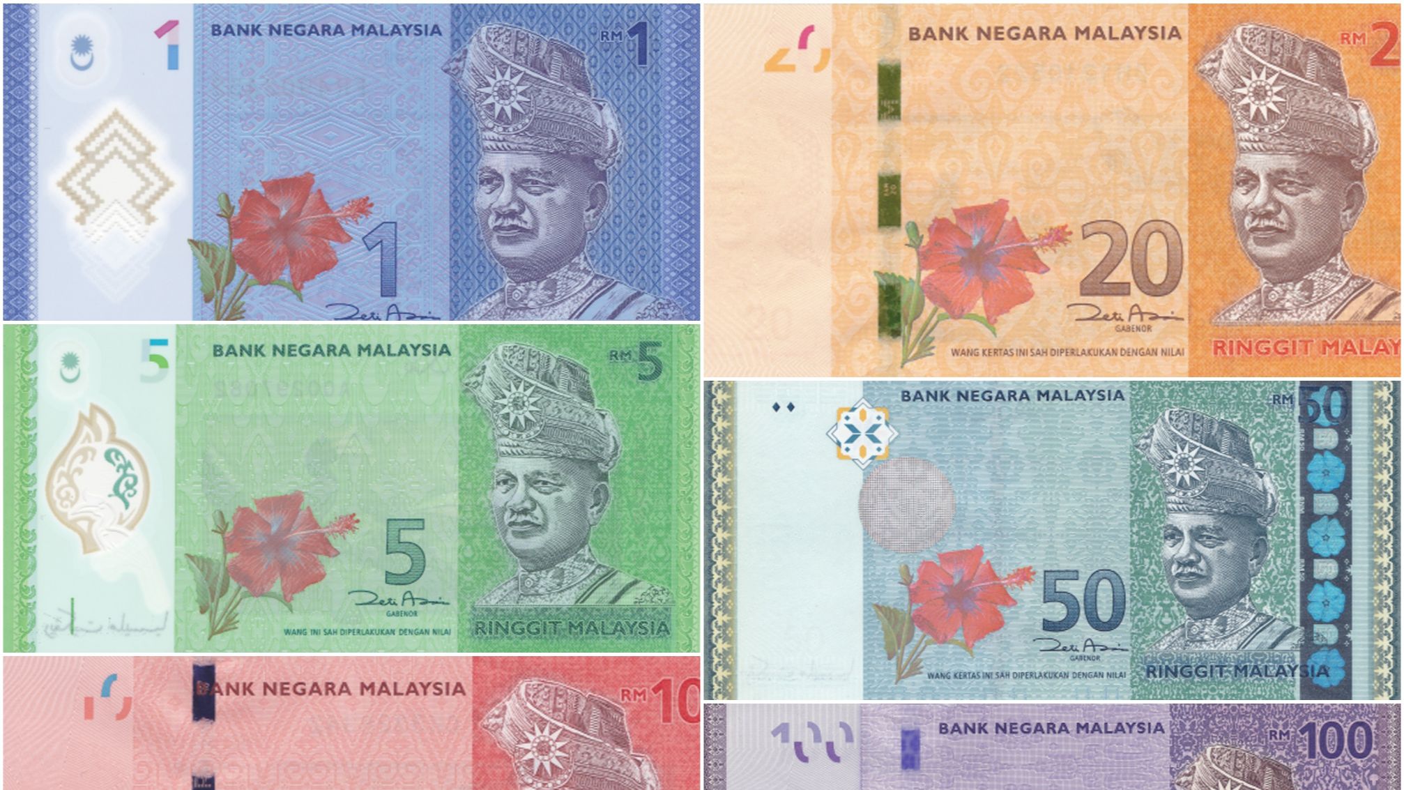 马来西亚纸币两张_外国钱币_年华似水【7788收藏__收藏热线】