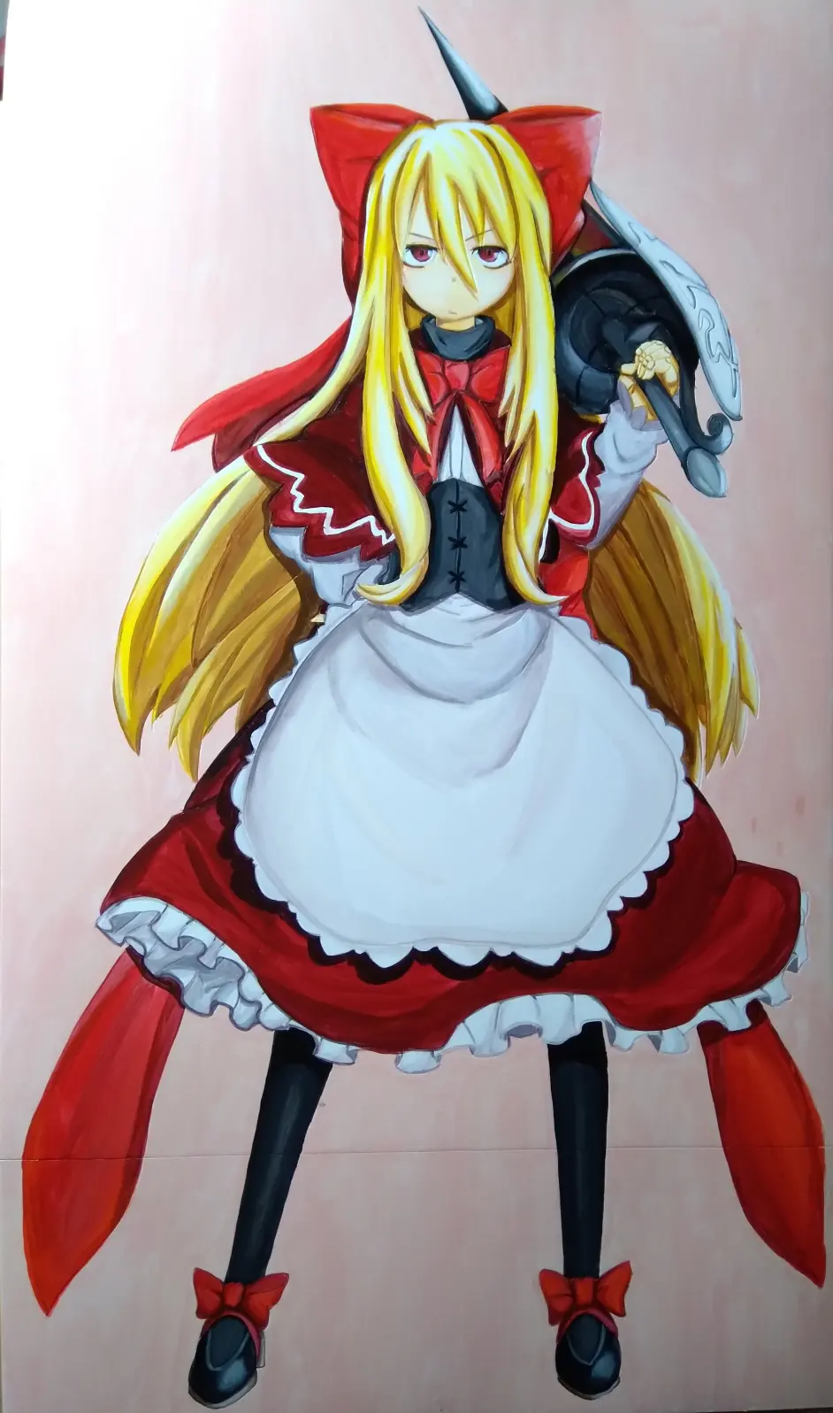 临摹图 上海人形 丙烯 哔哩哔哩 临摹图 上海人形 丙烯 哔哩哔哩