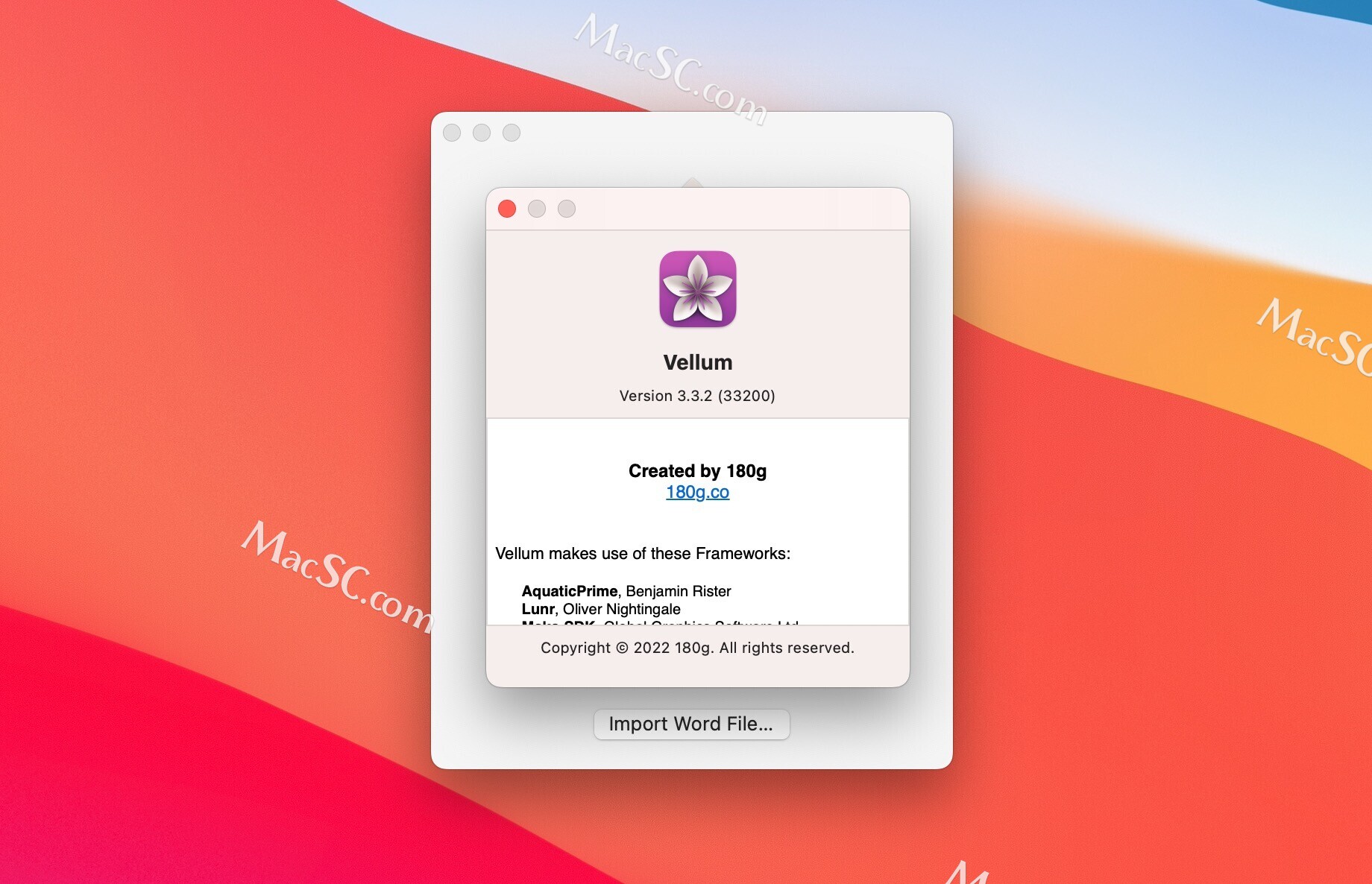 Vellum Mac(电子书生成工具)3.3.2 哔哩哔哩