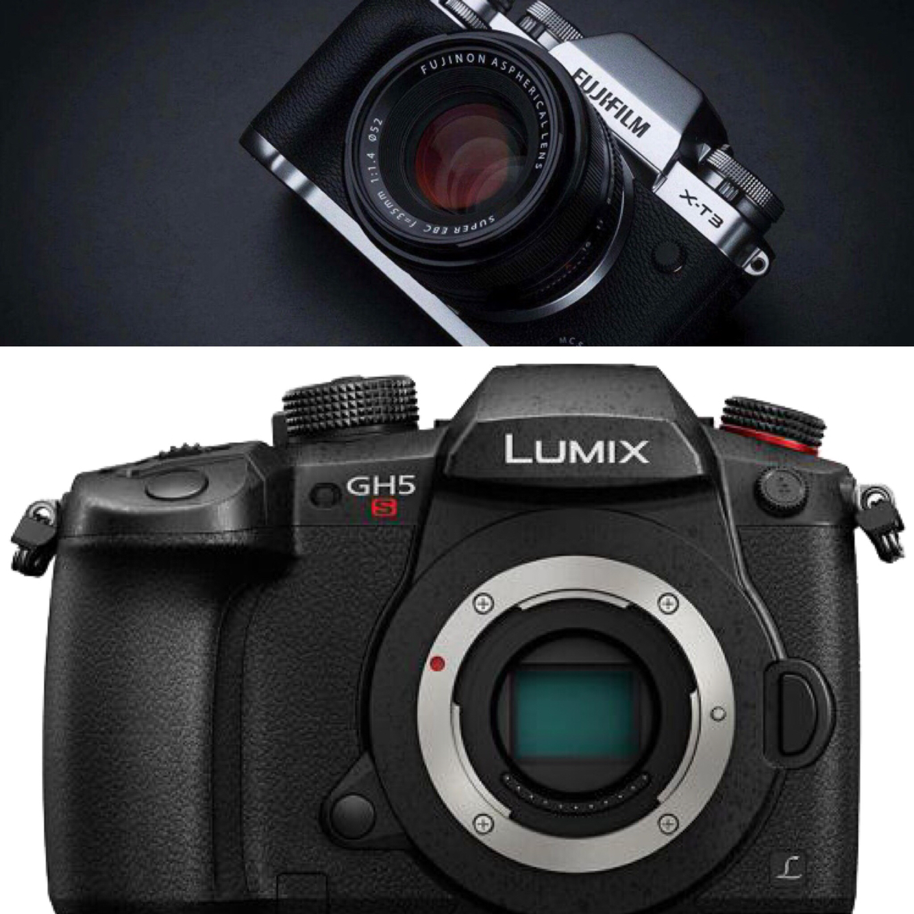 视频对比富士XT3 VS 松下GH5s