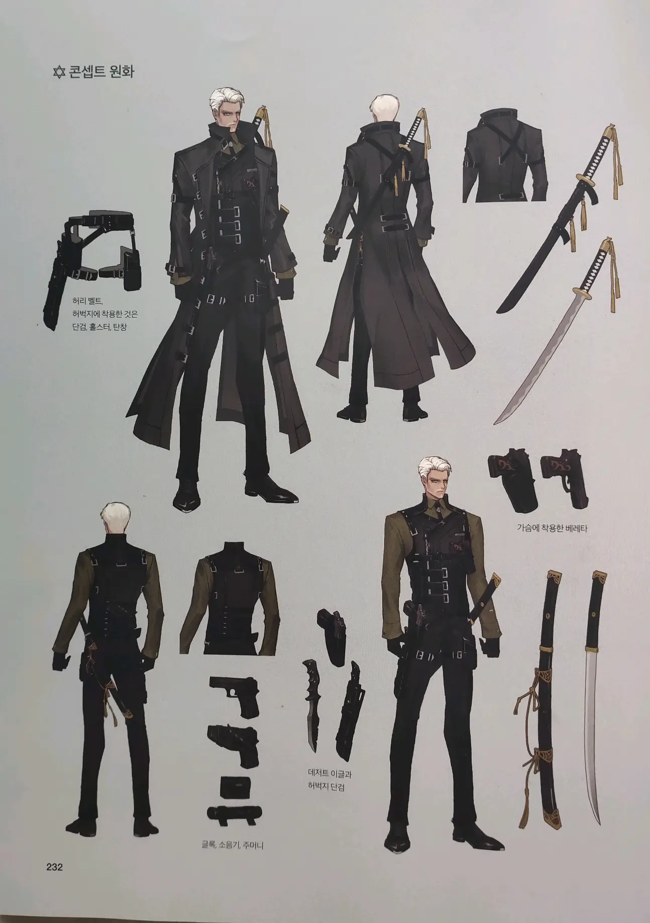 【dnf】三觉原画集——枪剑士(上)