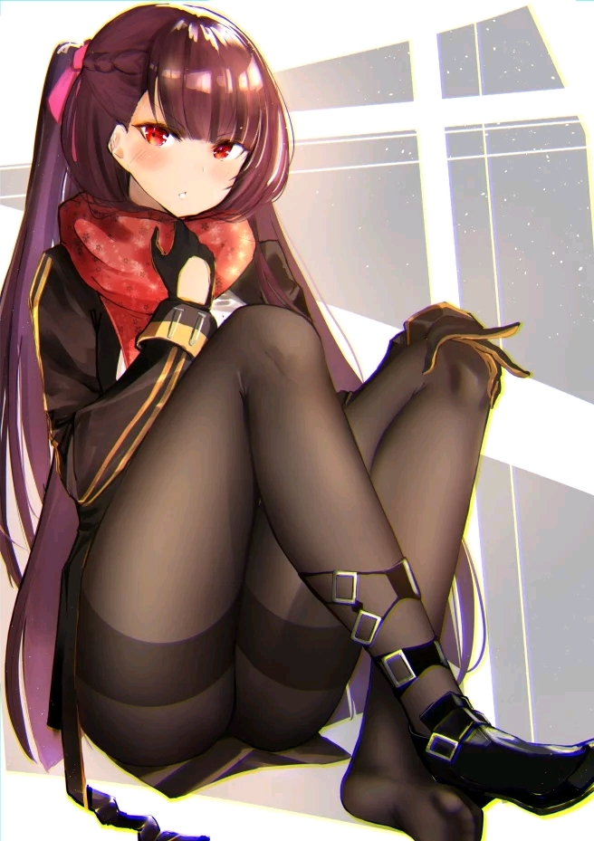 Pictures of anime girls in pantyhose
