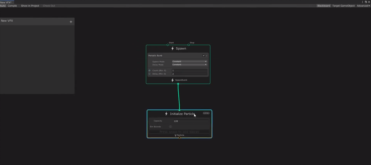 Unity学习笔记 Vol.72 使用 Visual Effects Graph 渲染粒子 - 哔哩哔哩