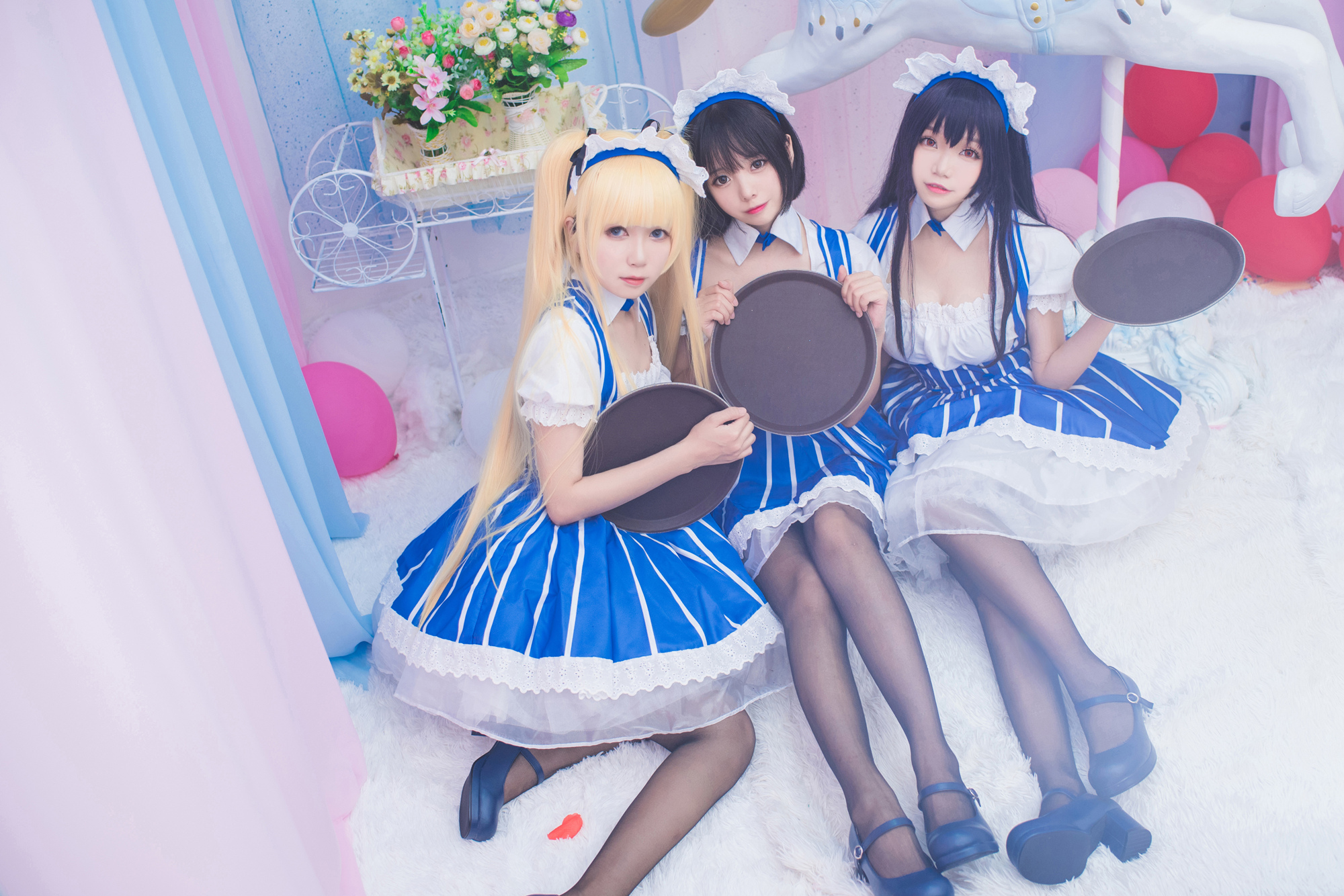 Yoko宅夏白金Saki小野妹子w路人女主的养成方法同人cosplay5