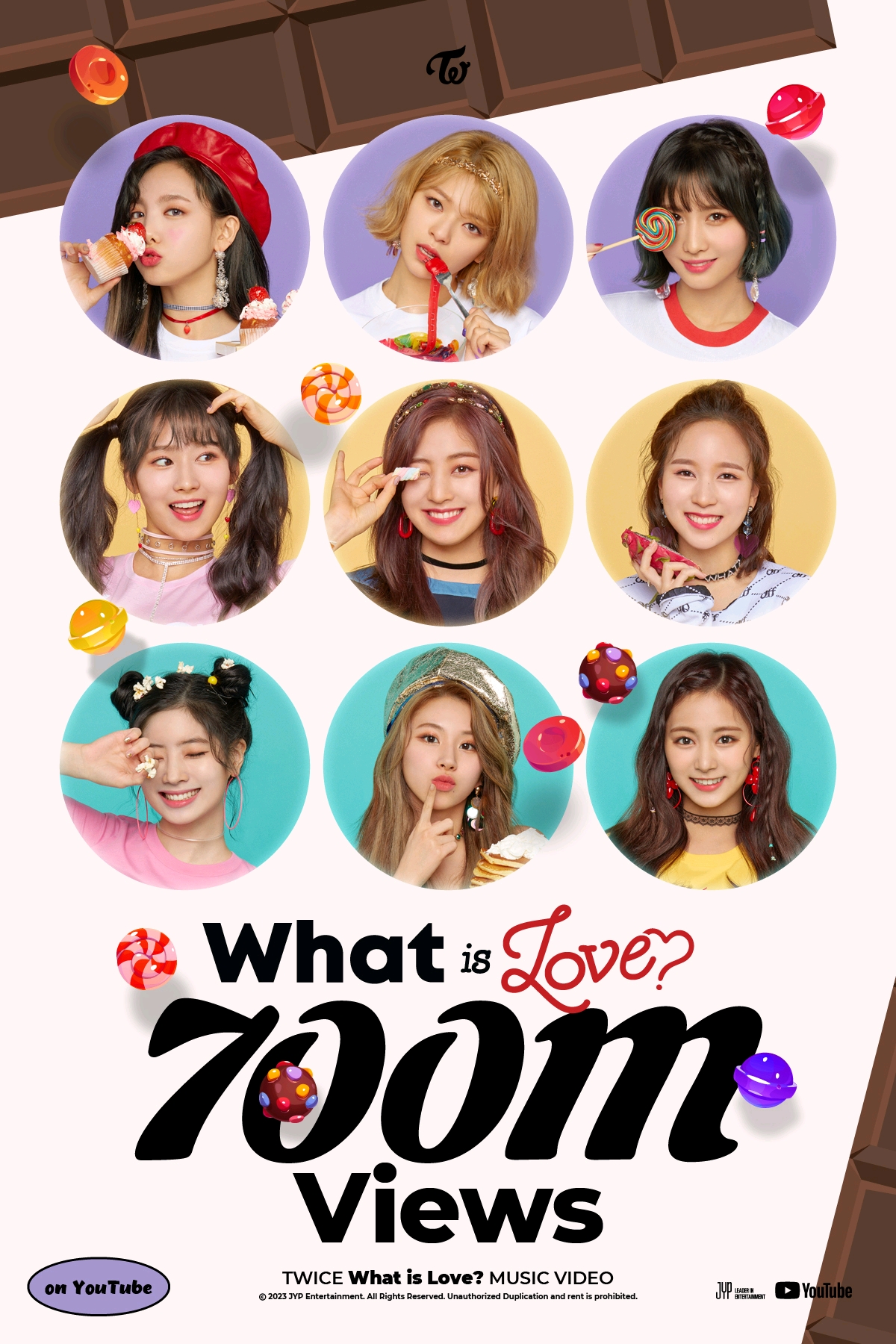【TWICE】《What is Love?》成组合第一个油管播放量7亿MV～ 哔哩哔哩