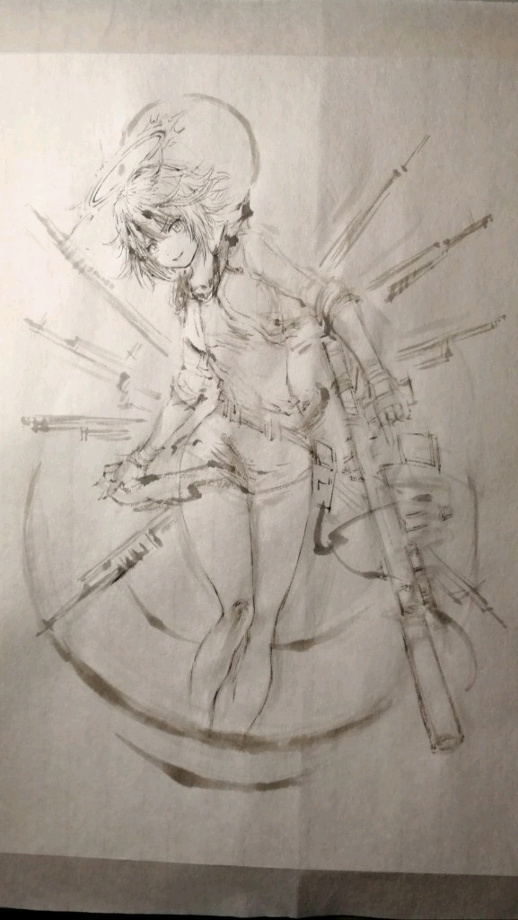 【极道画师】能天使(步骤图)