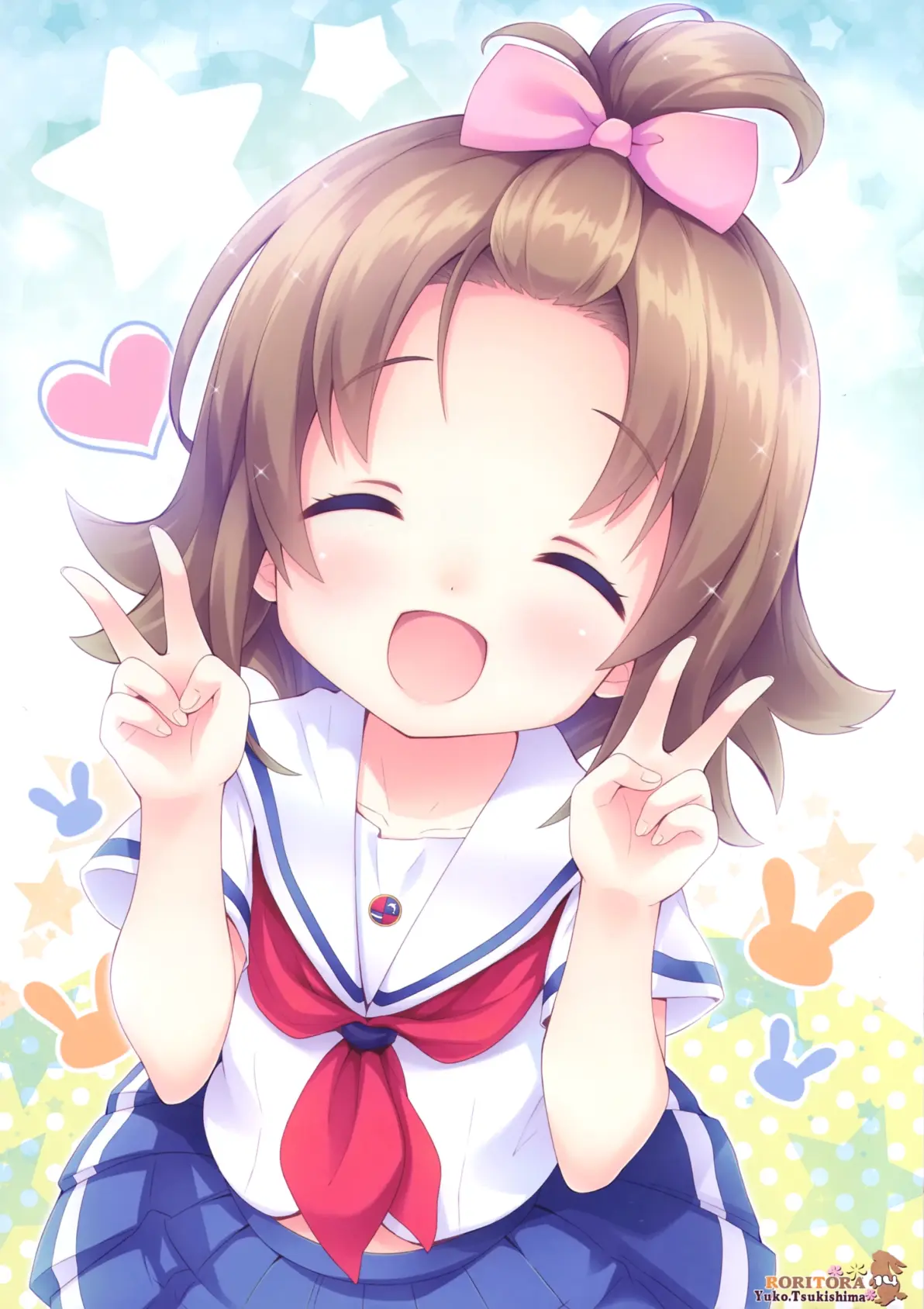 月嶋ゆうこ画师专场少女萌图