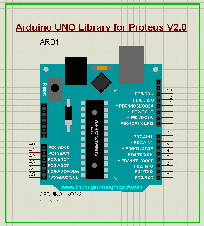 PROTEUS V2.0 的 ARDUINO UNO 库 - 哔哩哔哩