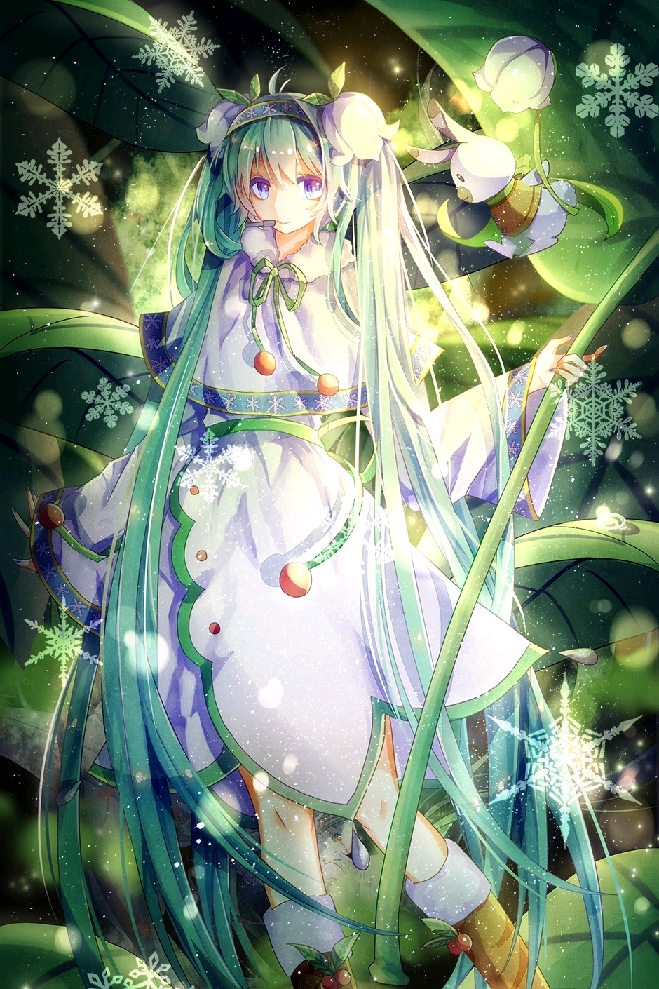可爱的雪初音