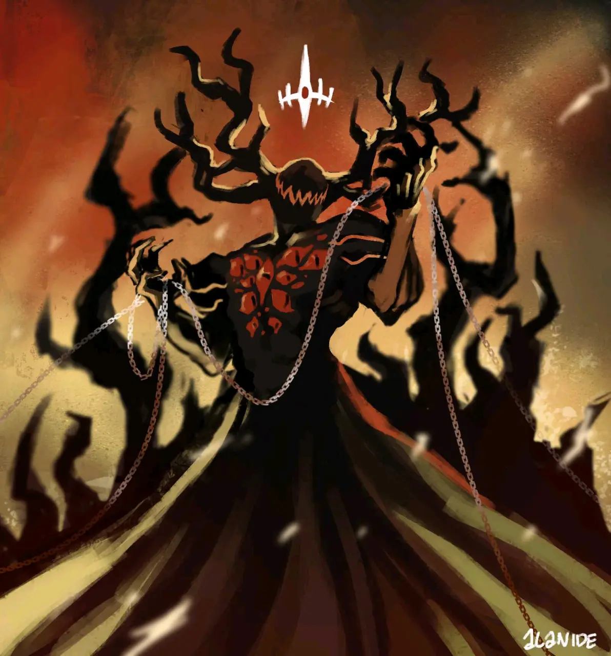人物介绍:可怕的至高神性 伟大的红衣可汗 深红之王 "哈拉克/scarlet