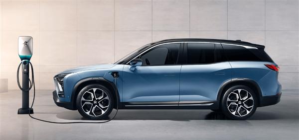 蔚来es8星云紫配色推出 "一键加电服务"正式对外开放