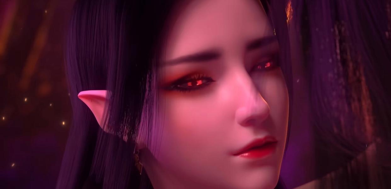 斗破苍穹：女王的新造型诚意不足？衣服再烧下去就要被下架了！