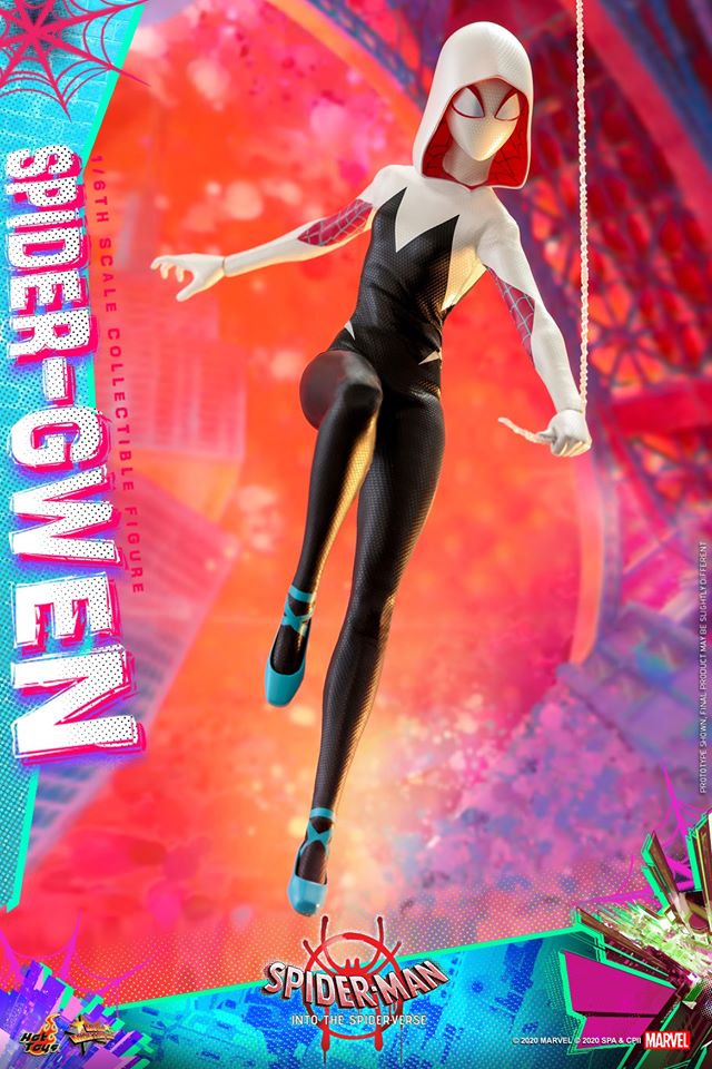 蜘蛛侠平行宇宙女蜘蛛温格spidergwen1比6可动人偶