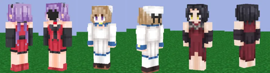 我的世界 Minecraft 自制皮肤虚构推理系列 哔哩哔哩